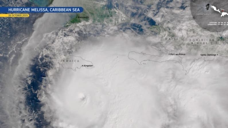 Melissa se transforma en huracán de categoría 5 y pone en alerta a Jamaica