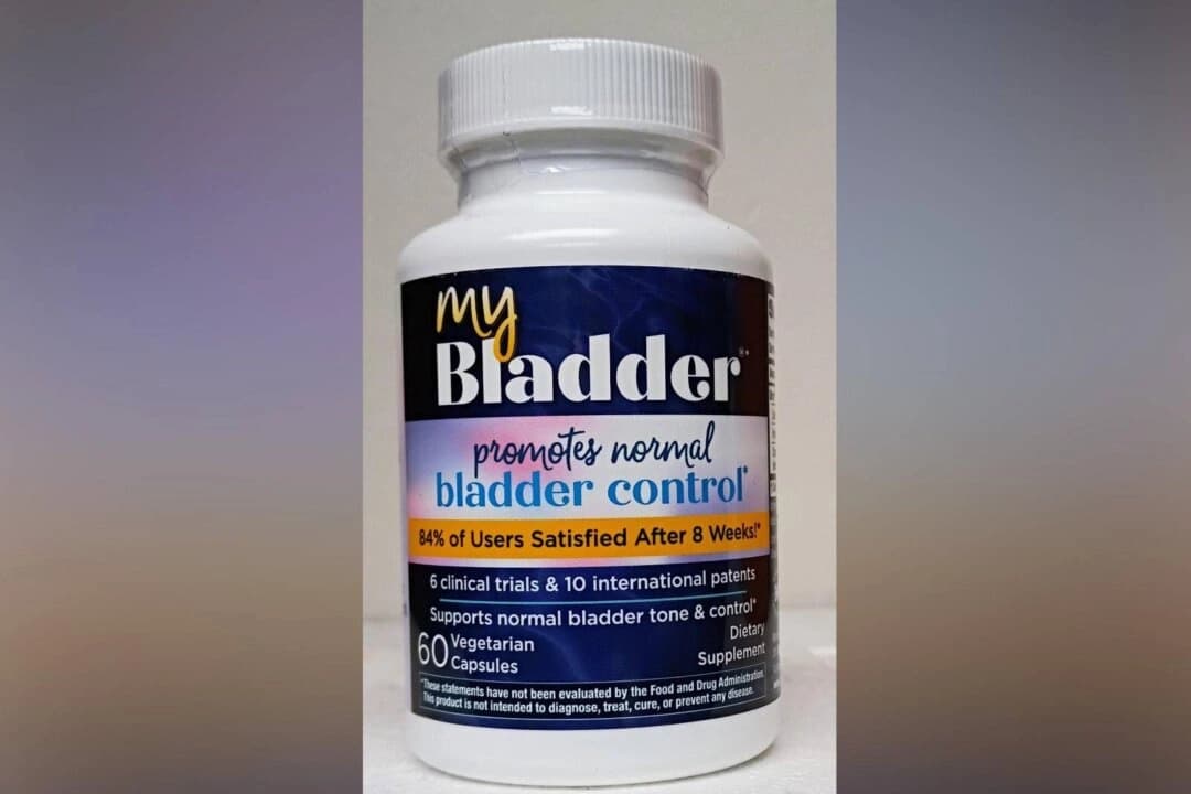 Imagen del frasco del suplemento MyBladder de Purity Products. (Cortesía de la FDA)