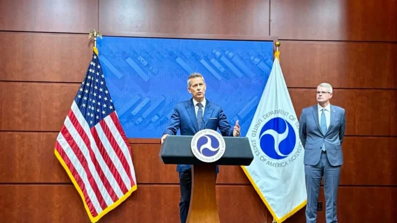 Departamento de Transporte podría retener fondos por permitir camioneros ilegales: Duffy