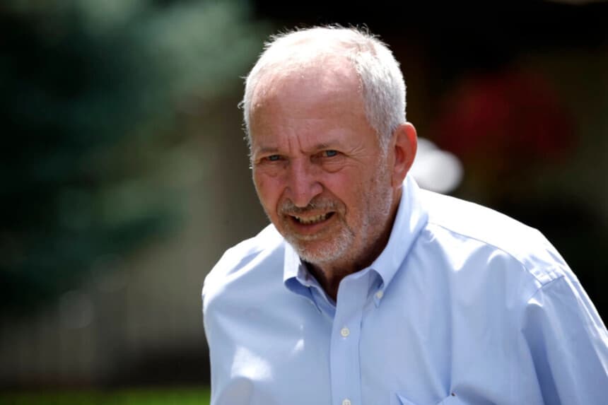 Larry Summers en Sun Valley, Idaho, en una fotografía de archivo. Kevin Dietsch/Getty Images