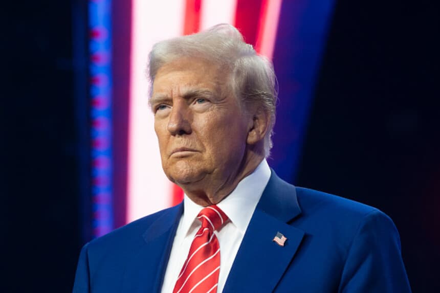 Presidente Donald Trump. (Rebecca Noble/Getty Images).