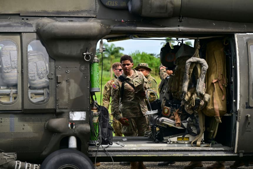 Fuerzas militares de EE. UU. llegan a Ecuador para colaborar en la lucha contra el narcotráfico