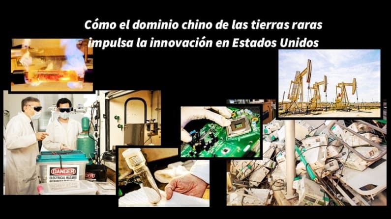 Cómo el dominio chino de las tierras raras impulsa la innovación en Estados Unidos