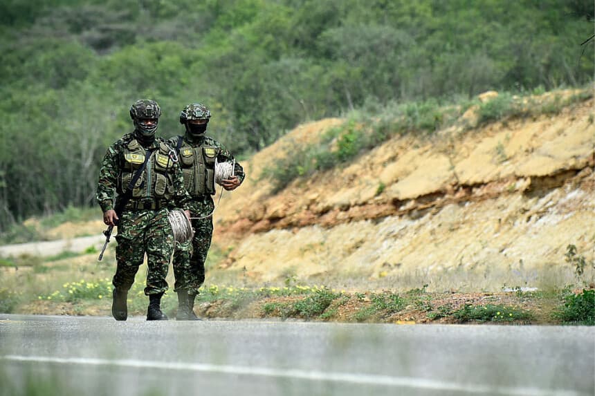 Armada incauta 1.5 toneladas de marihuana en el suroeste de Colombia