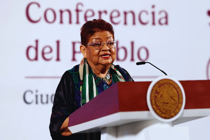 Imagen de archivo de Ernestina Godoy, fiscal general de la República. (EFE/ José Méndez)