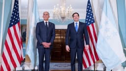 Marco Rubio se reúne con el presidente electo de Honduras, Nasry Asfura