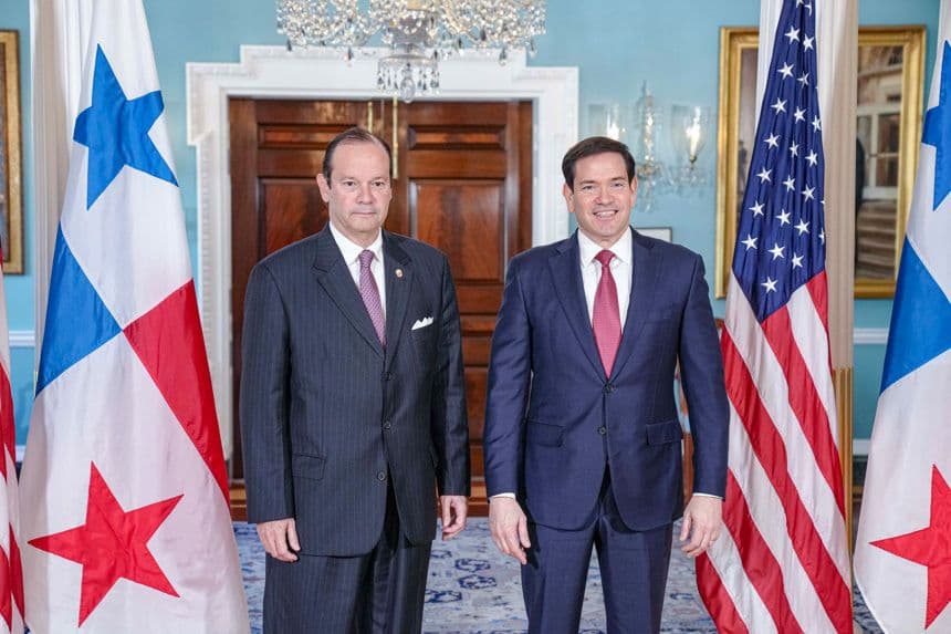 Marco Rubio recibe al canciller de Panamá en pleno debate sobre la estabilidad de Venezuela
