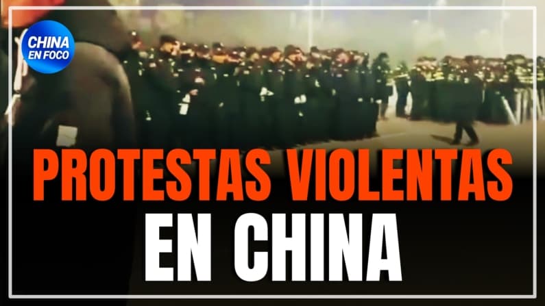 Estallan protestas violentas en China por la muerte inexplicable de un niño