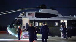 Trump continúa su viaje a Davos tras un problema eléctrico en el Air Force One