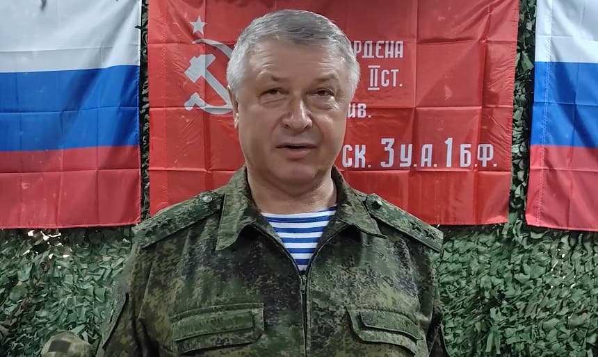 Una captura de pantalla de un video publicado el 23 de junio de 2023 muestra al teniente general Vladímir Alexéyev durante la presentación de premios estatales al personal militar en un lugar no revelado de Rusia (publicado el 6 de febrero de 2026). (EFE/EPA/RUSSIAN DEFENCE MINISTRY PRESS SERVICE HANDOUT)
