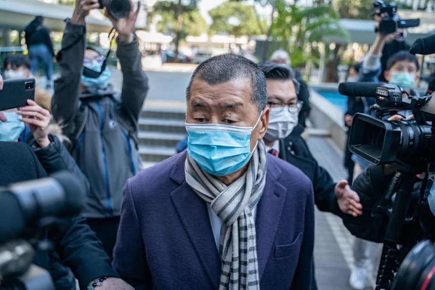 Jimmy Lai, exmagnate de medios en Hong Kong, no apelará la condena por seguridad nacional