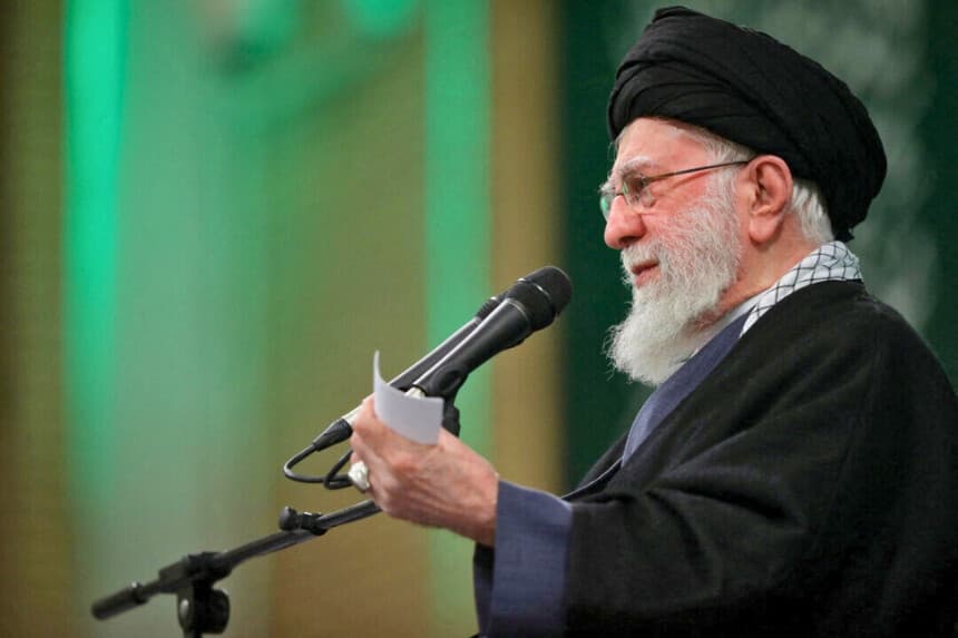 El líder iraní, el ayatolá Alí Jamenei, en Teherán, Irán, el 17 de enero de 2026. (Agencia de Noticias de Asia Occidental/Reuters).