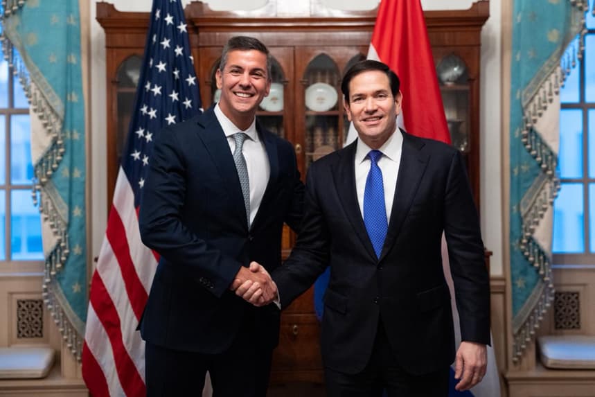 Peña analiza desafíos de la región con Rubio y sostiene encuentro con Blair