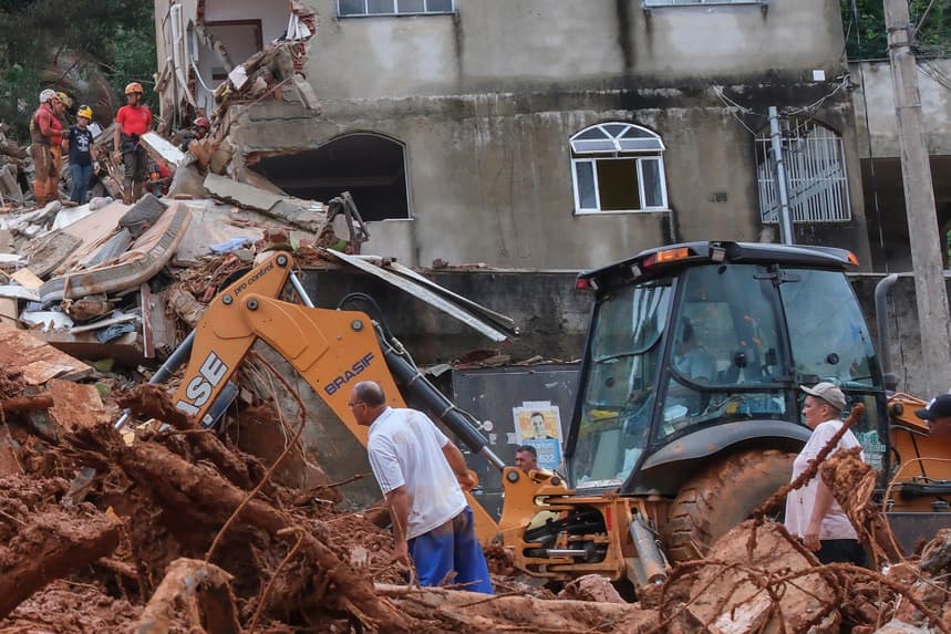 Suben a 36 los muertos por lluvias torrenciales en Minas Gerais, Brasil
