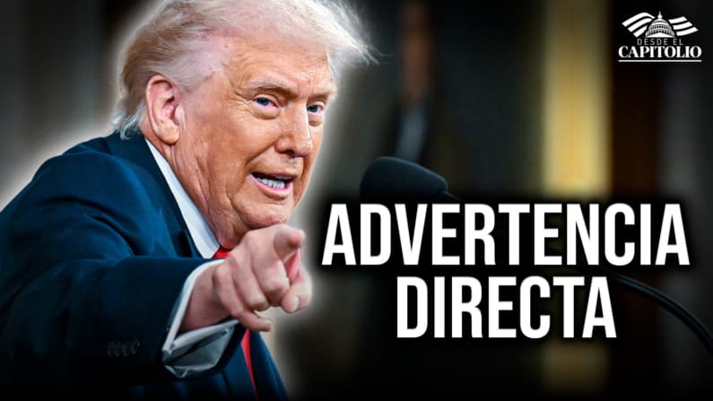 Trump reta a demócratas a ponerse de pie: "Deberían estar avergonzados"