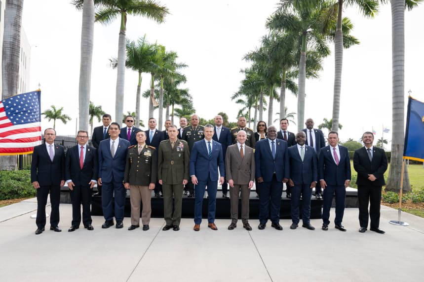 EE. UU. y países de Latinoamérica acuerdan en Miami combatir a los “narcoterroristas”