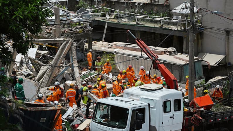 Derrumbe en asilo de ancianos deja 12 fallecidos