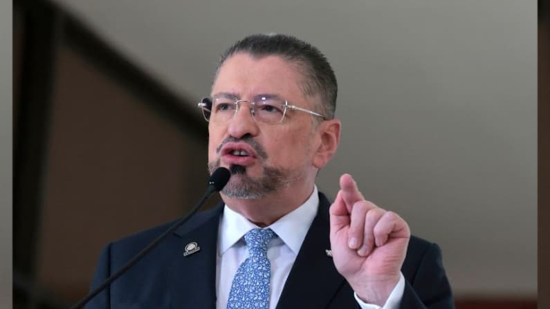 Presidente de Costa Rica defiende el "Escudo de las Américas" y el apoyo de EE. UU.