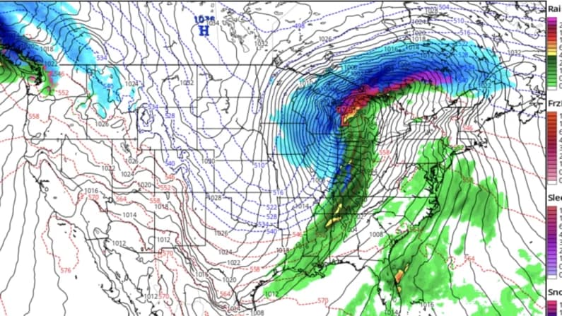 Tormenta extrema podría desatar ventiscas y tornados en varios estados
