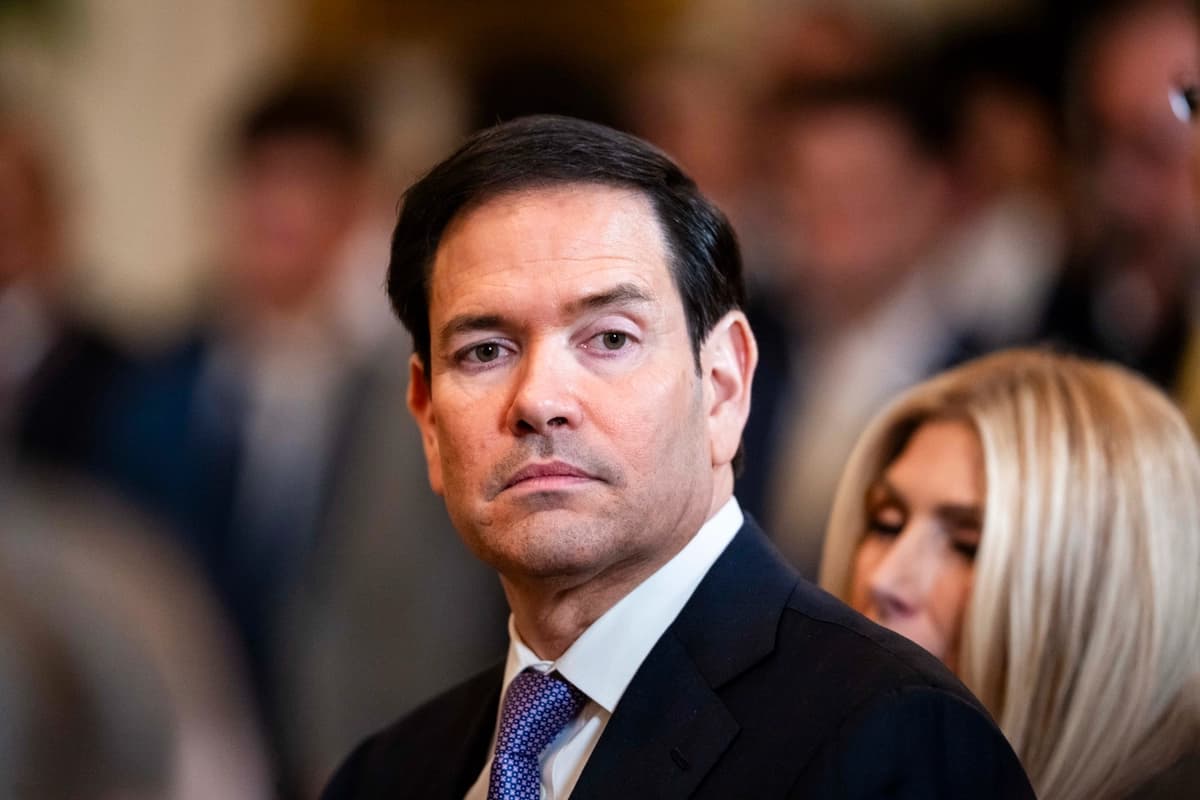 El secretario de Estado Marco Rubio asiste a un evento con el Inter Miami CF, ganadores de la Copa Major League Soccer 2025, en la Casa Blanca, el 5 de marzo de 2026. (Madalina Kilroy/The Epoch Times)