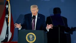 Donald Trump afirma que líderes iraníes "están negociando" y quieren un acuerdo con urgencia