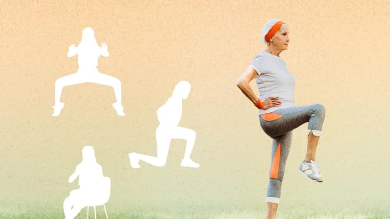 Piernas fuertes para una vida larga: 4 ejercicios clave para glúteos y piernas