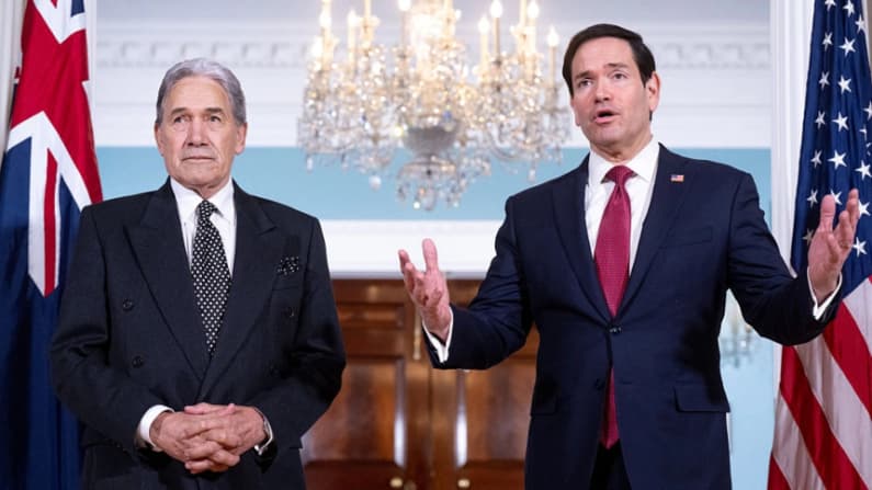 Canciller de Nueva Zelanda habla con el secretario Rubio sobre comercio y tensiones globales