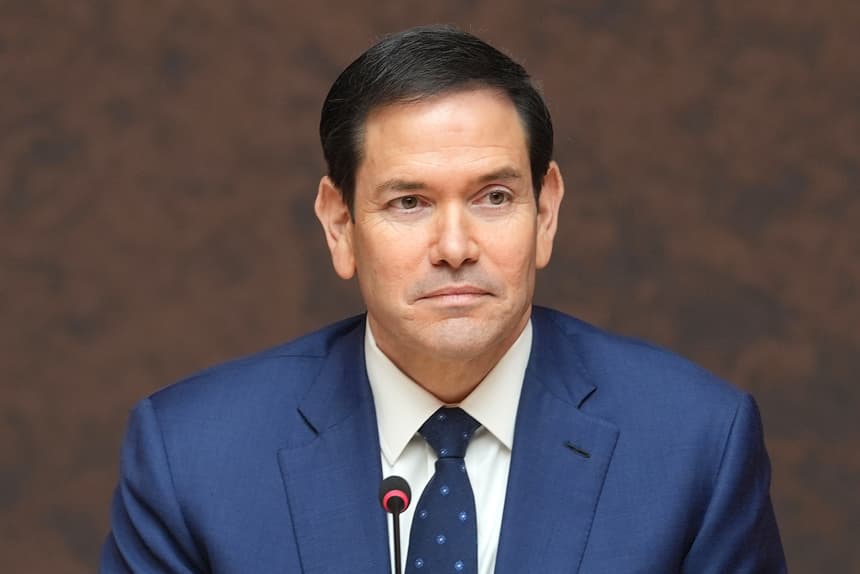 Fotografía de archivo del secretario de Estado de Estados Unidos, Marco Rubio. (EFE/ Alberto Boal)