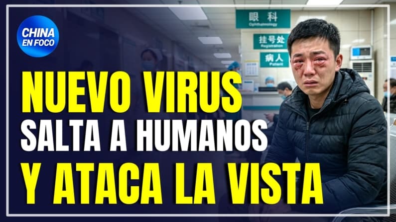 Nuevo virus en China salta a humanos y ataca la vista. ¿Ya está en México?
