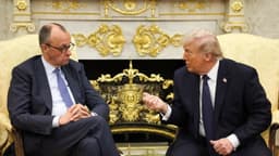 Canciller alemán minimiza tensiones con Donald Trump tras anuncio de retiro de tropas de EE. UU.