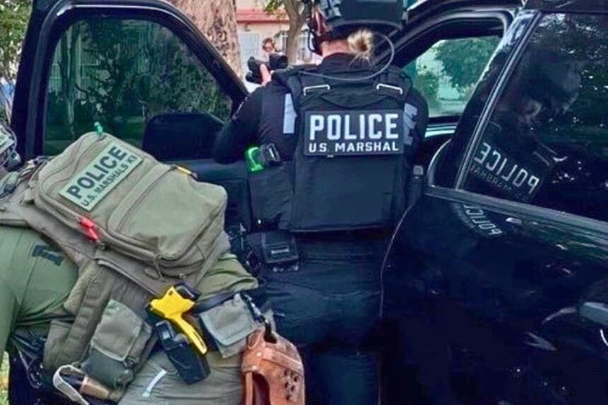 El Servicio de Alguaciles de Estados Unidos ayudó a las autoridades estatales y locales a localizar a 31 menores, algunos de los cuales llevaban desaparecidos 18 meses. (Servicio de Alguaciles de Estados Unidos).
