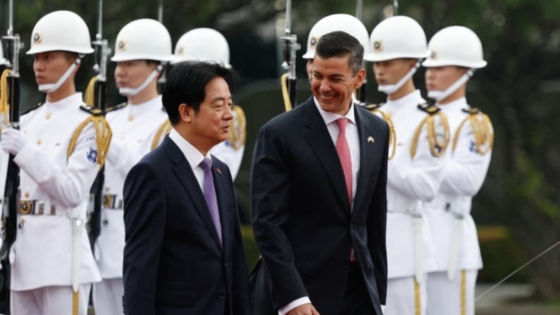 Paraguay condena presión militar y económica de China contra Taiwán