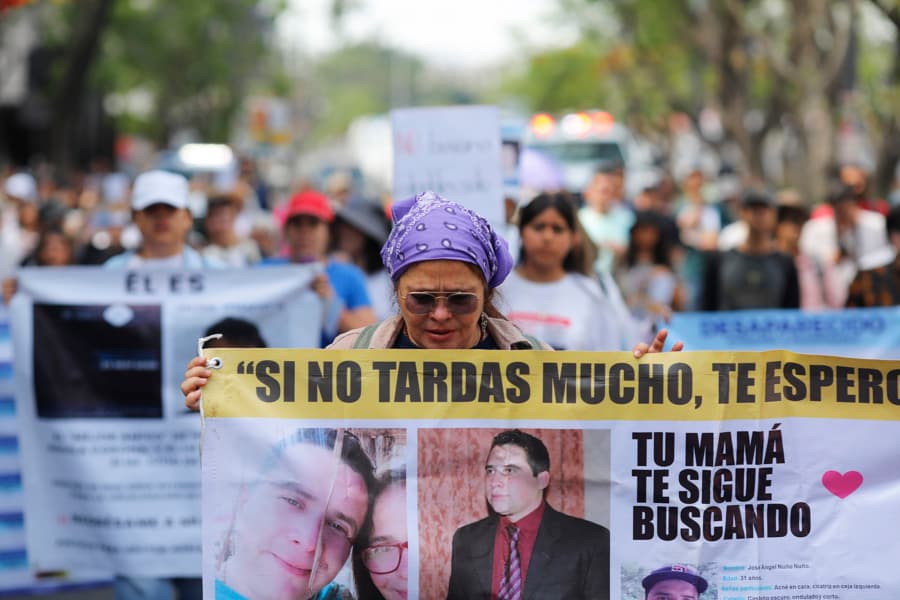 Una persona se manifiesta en Guadalajara. Imagen de archivo. (EFE/Francisco Guasco)