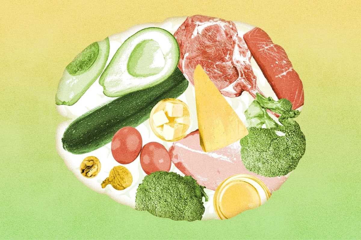 La dieta Keto ofrece un nuevo enfoque en el tratamiento de las enfermedades mentales. (Ilustración de The Epoch Times, Shutterstock).