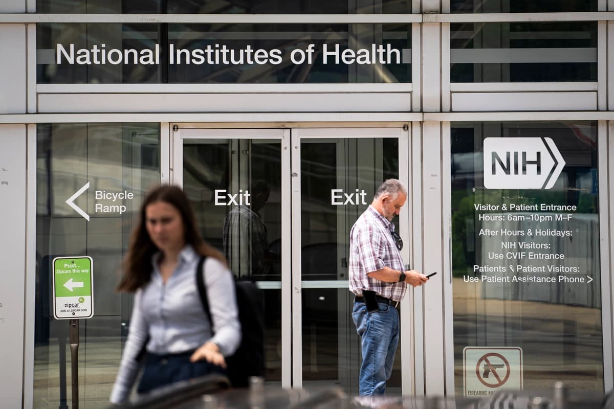 El Instituto Nacional de Salud en Bethesda, Maryland, el 30 de mayo de 2024. (Madalina Vasiliu/The Epoch Times).