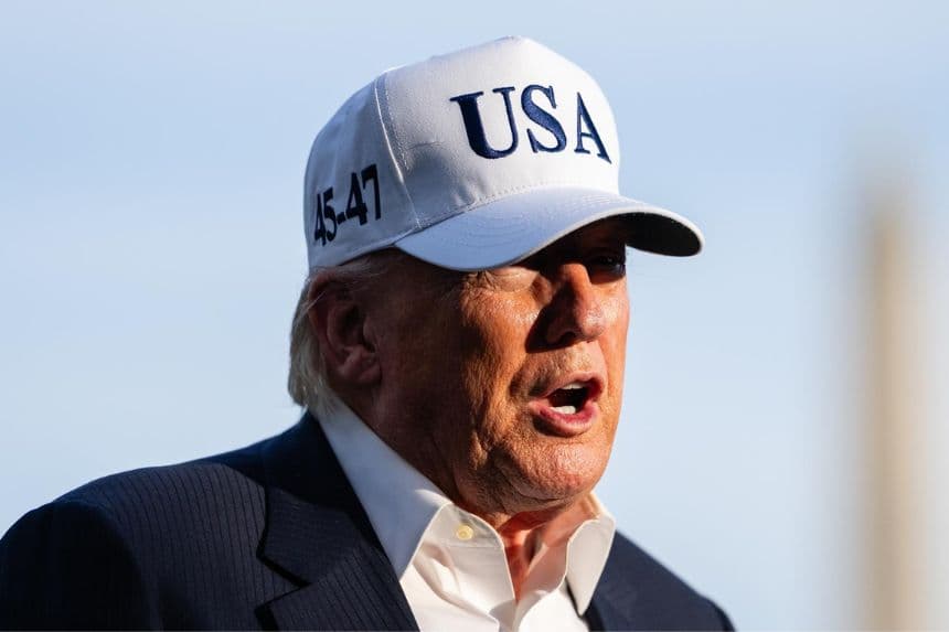 Fotografía de archivo del presidente Trump. (EFE/EPA/Eric Lee / POOL)
