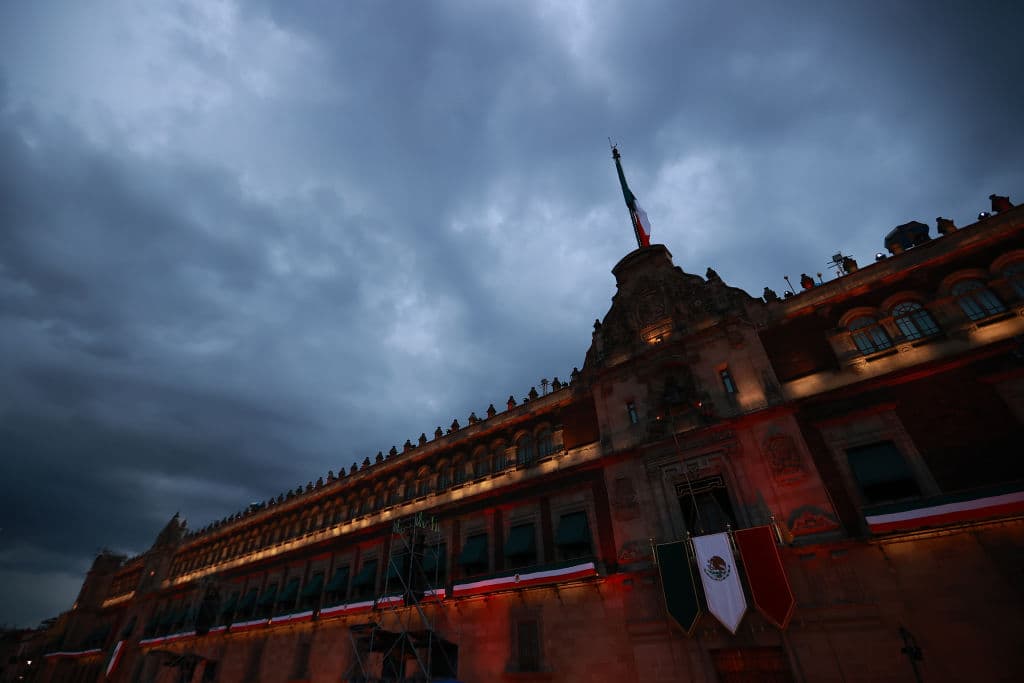 Palacio Nacional, Ciudad de México, México. (Foto de Hector Vivas/Getty Images)