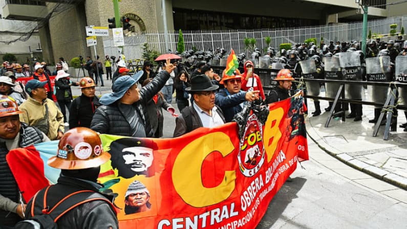 Bolivia confirma un muerto tras enfrentamientos registrados el fin de semana