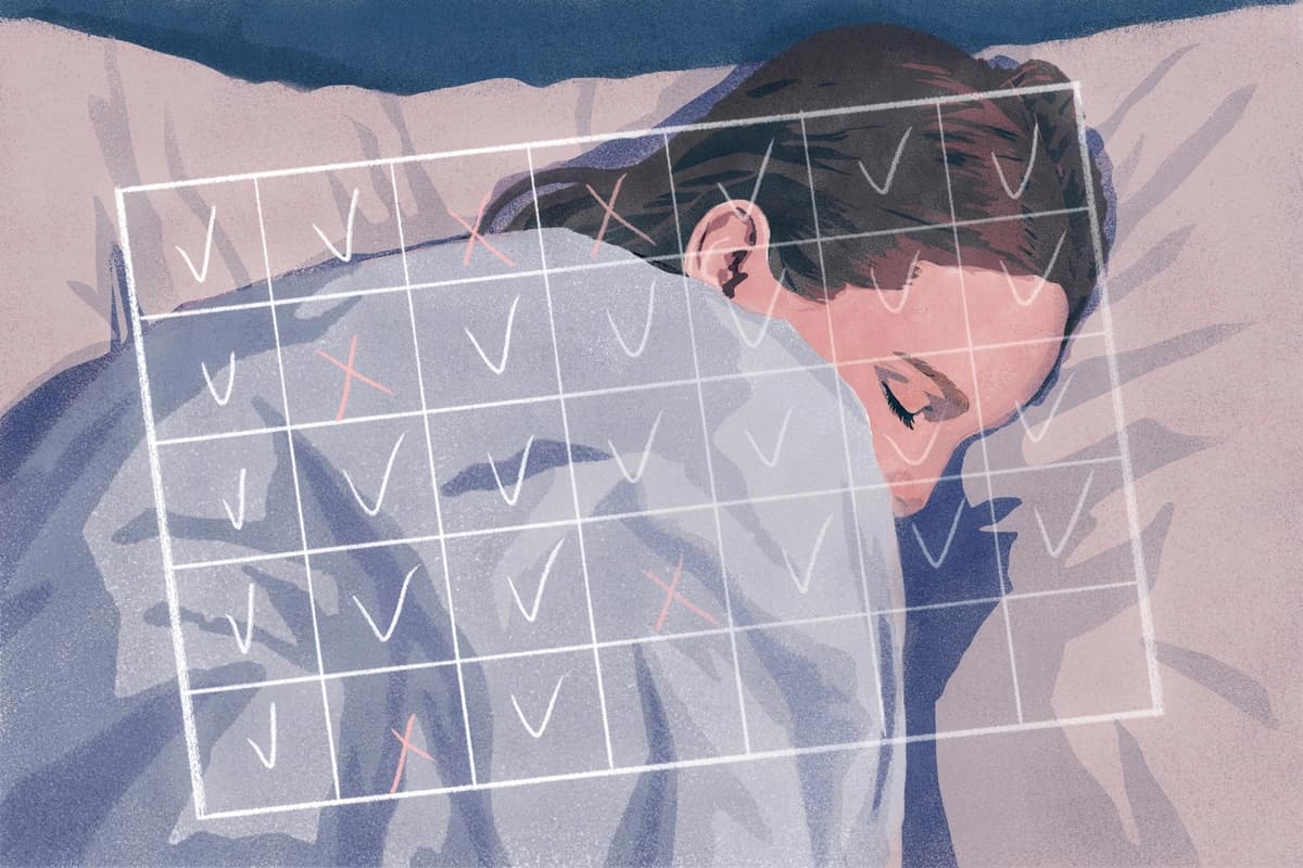 Esto pasó en un reto para mejorar el sueño. (Ilustración de The Epoch Times, Shutterstock).