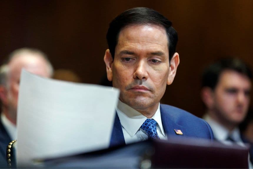 Foto de archivo del secretario de Estado, Marco Rubio. (EFE/EPA/WILL OLIVER)