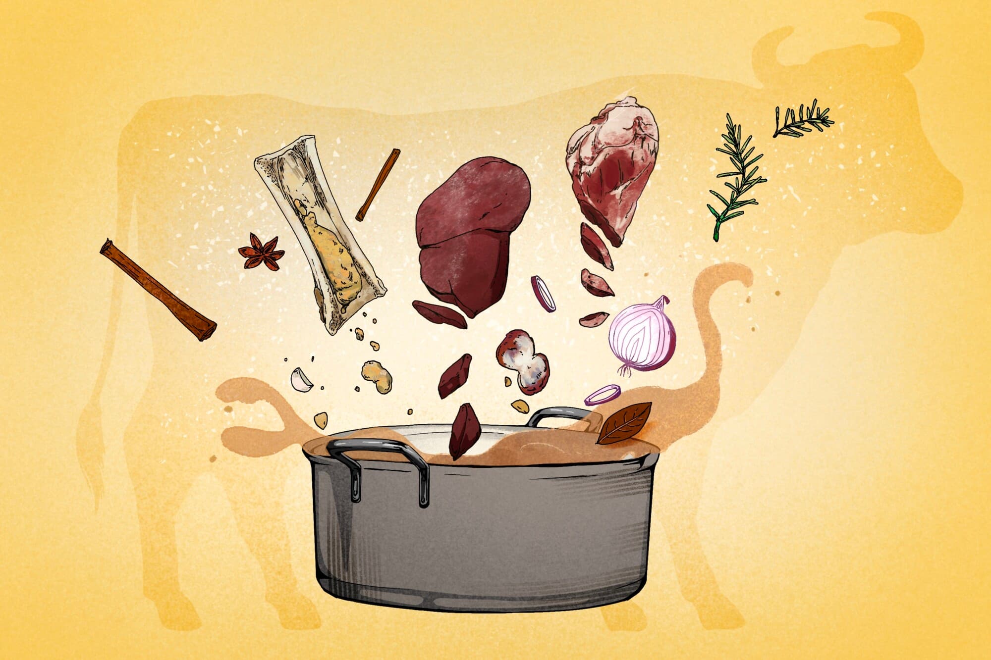 Los beneficios de comer el animal entero. (Ilustración de The Epoch Times, Shutterstock).