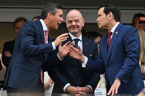 Rubio y el presidente de Paraguay se reúnen tras ver juntos el partido del Mundial