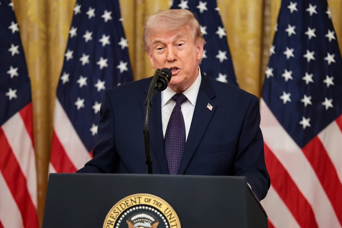 El presidente Donald en Washington, el 22 de mayo de 2026. (Anna Moneymaker/Getty Images)
