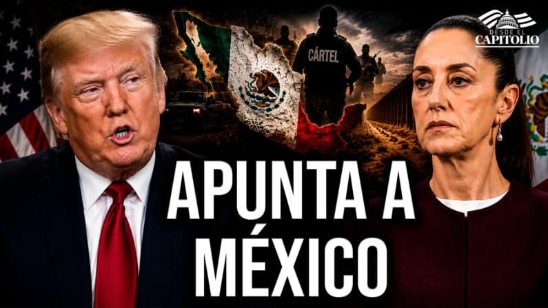 Trump dice que México perdió el control y su gobierno se enfocará en atacar por tierra