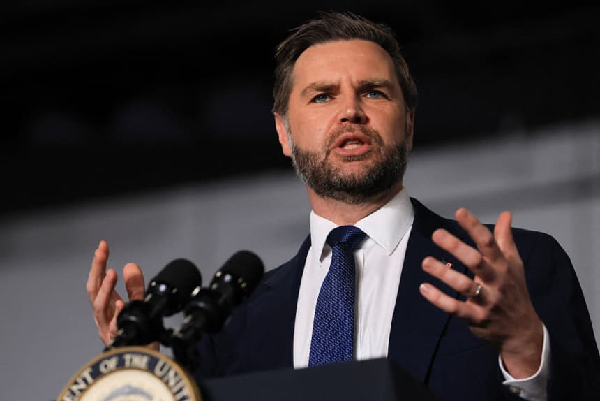 Vicepresidente de Estados Unidos, J. D. Vance (Spencer Platt / POOL / AFP via Getty Images)