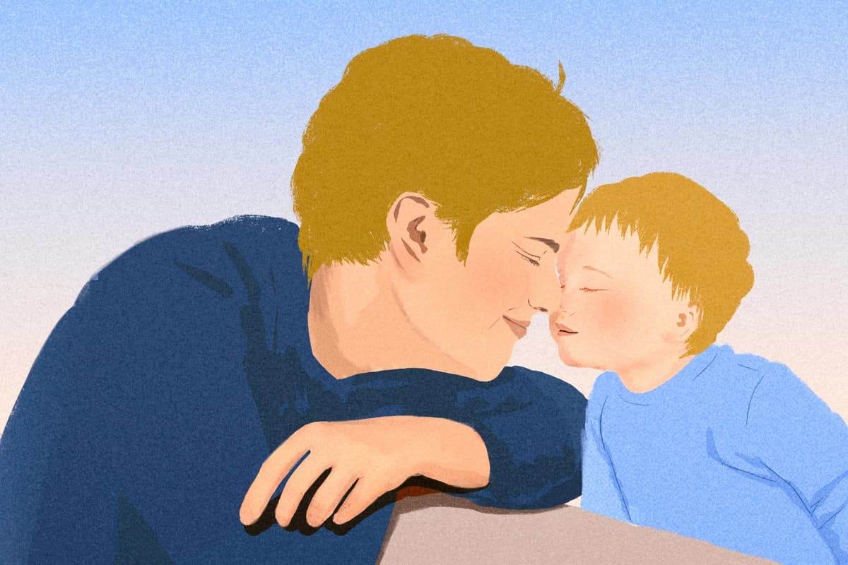 Las sorprendentes formas en que la paternidad transforma a los hombres. (Ilustración de Sunny Lo/The Epoch Times).