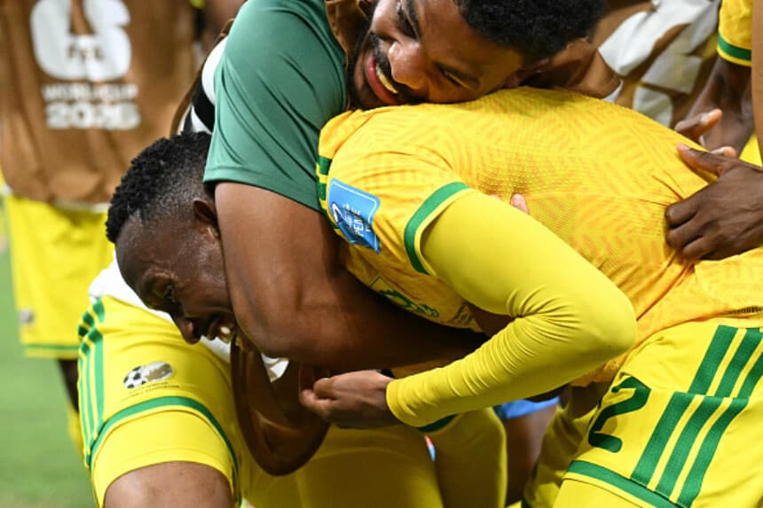 Sudáfrica vence a Corea del Sur por 1-0 y avanza a su primera ronda eliminatoria