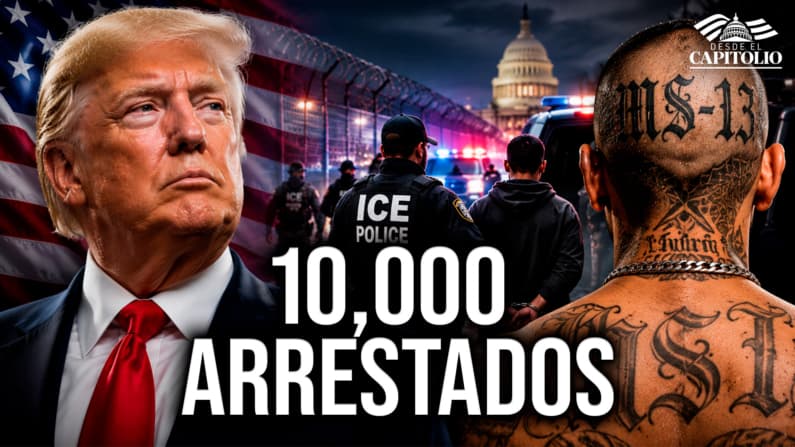Más de 10,000 pandilleros arrestados bajo el presidente Trump