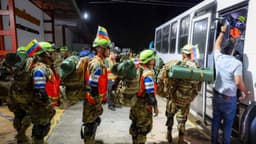 Venezuela recibe brigadas de España, El Salvador y México, además de un jefe de Marines