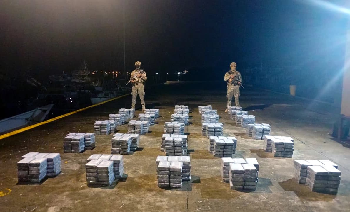 Incautan 305.5 toneladas de cocaína y detienen a 518 personas en operación conjunta